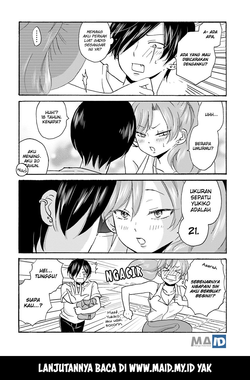 Yankee-kun to Hakujou Gaaru Chapter 16 Bahasa Indonesia